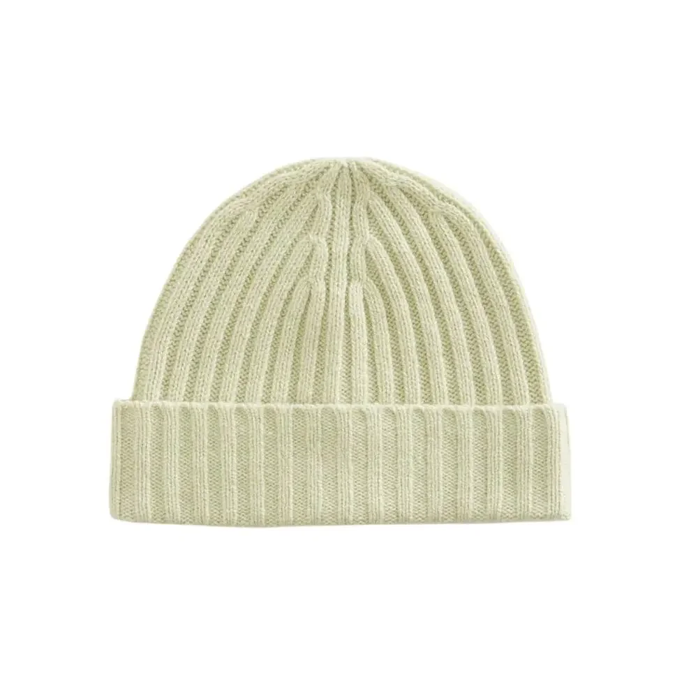 Everlane Cozy Seafoam Green Cashmere Beanie Hat - Picture 1 of 5